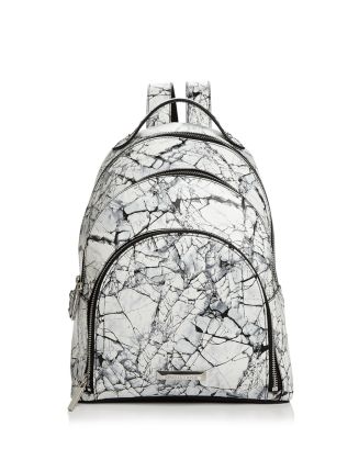 KENDALL+KYLIE marble mini bag Kendall & Kylie Jenner Black White Marble Print Clutch Large  main image 4