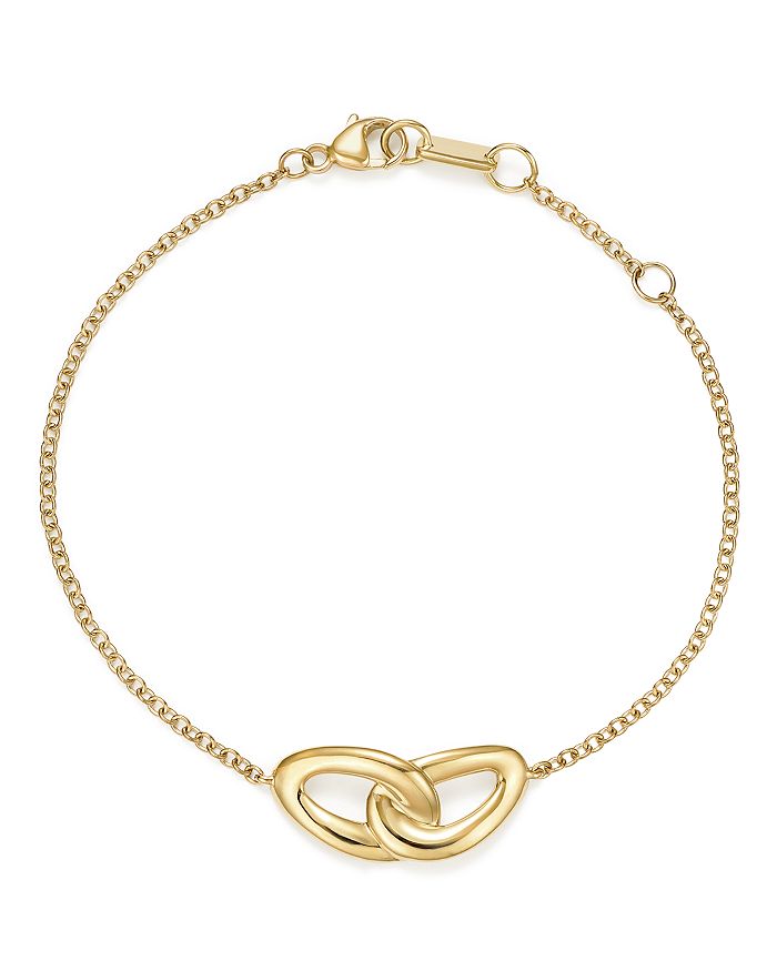 IPPOLITA 18K Yellow Gold Cherish Interlocking Links Bracelet ...