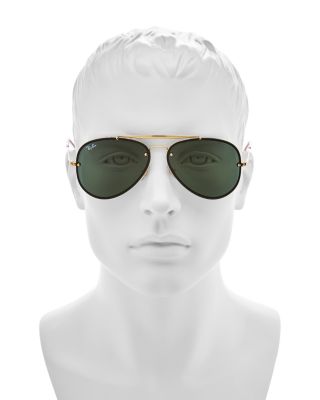  Blaze Aviator Sunglasses, 61mm