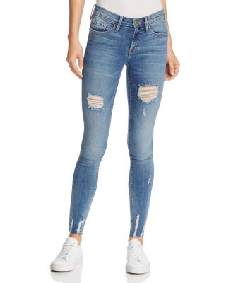 FRAME denim Le Skinny De Jeanne - raw 2024 edge