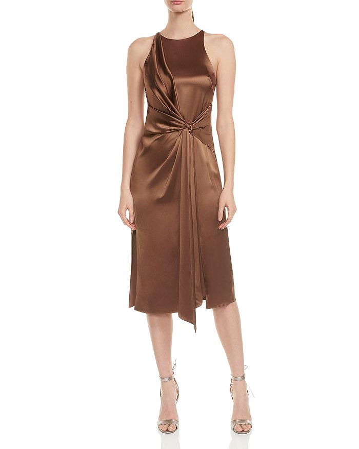 Halston heritage shop midi dress
