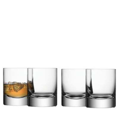 Lsa Bar Double Old Fashioned Tumbler, Set of 4