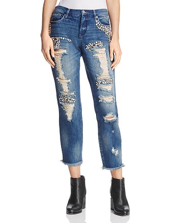Blanknyc Rhinestone Embellished Girlfriend Jeans In Bedazzled 100 Exclusive Bloomingdale S Shop women's jeans at pacsun.com and enjoy free shipping! bloomingdale s