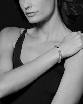 18K Gold and Sterling Silver Rittenhouse Gemstone Cuffs, 8mm