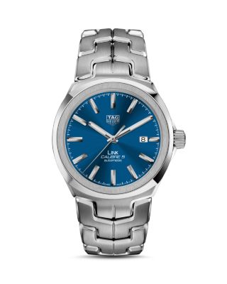 TAG Heuer - Link Calibre 5 Automatic Men's Steel Watch, 41mm