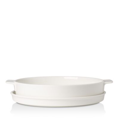 ceramic round baking dish