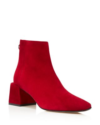 via spiga suede ankle boots