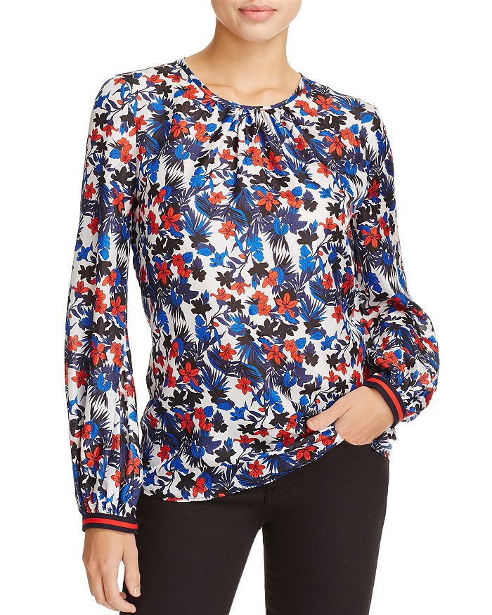 Milly lips clearance print blouse