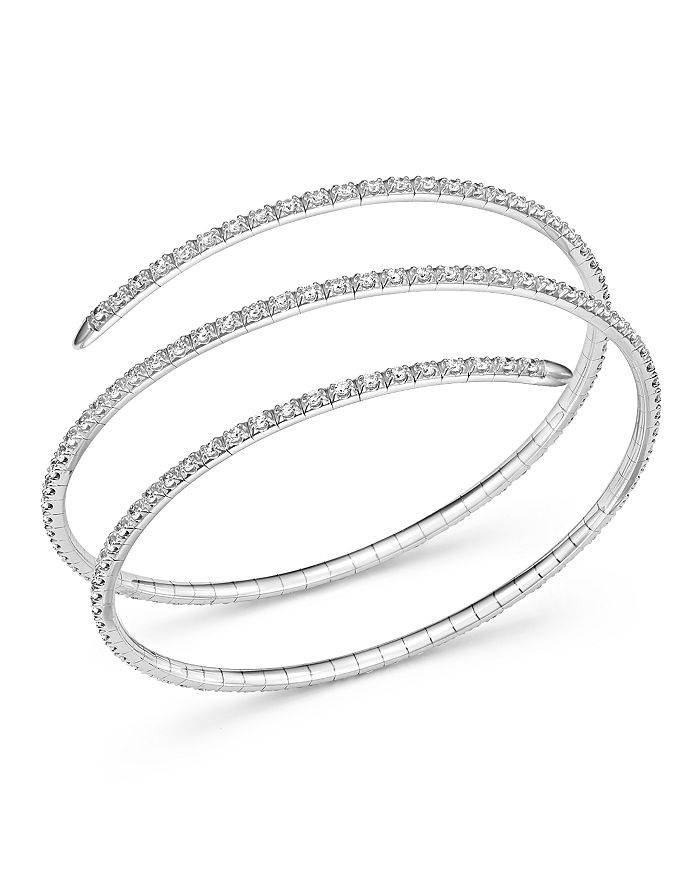 Bloomingdale's Diamond Coil Bracelet, 3.0 Ct. T.w. - 100% Exclusive In White