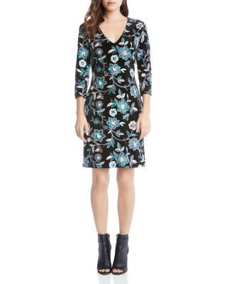 karen kane floral dress