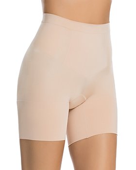 Spanx Medium Size M Shorts Simplicity Sandcastle Hi High Waist Mid Thigh  Control for sale online