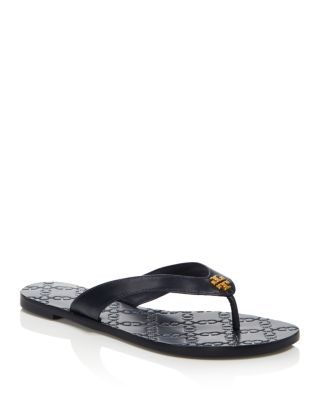 Tory Burch Women's Monroe Leather Thong Sandals | Bloomingdale's