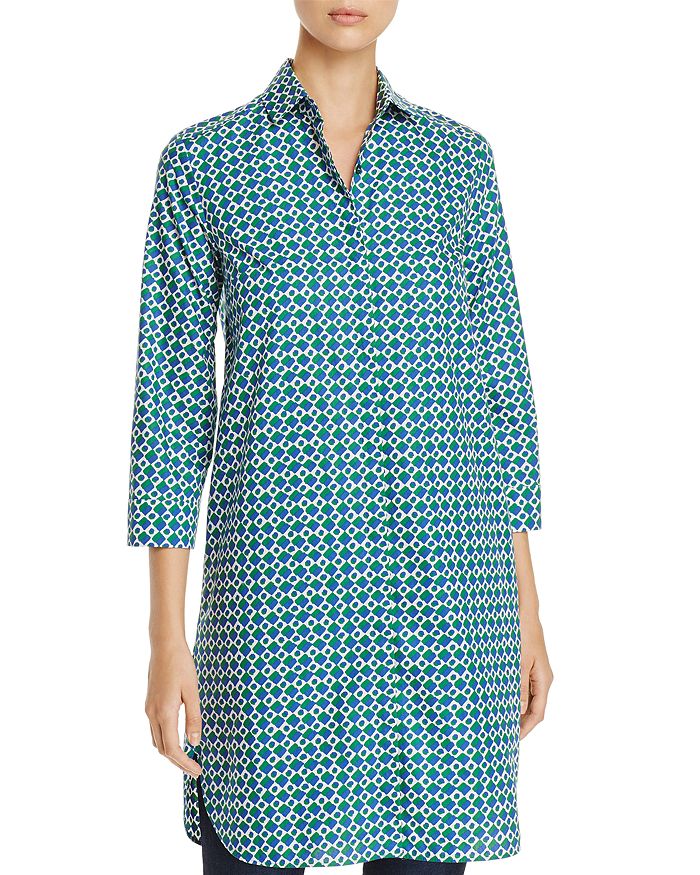 Weekend Max Mara Karim Geo-Print Shirt Dress | Bloomingdale's