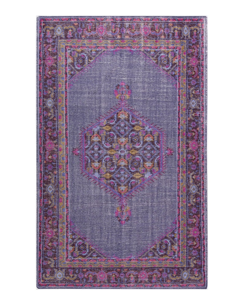 Surya Zahra Area Rug, 3'6 X 5'6 In Purple/fuschia/mustard