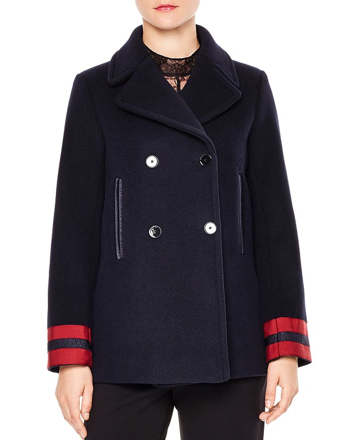 Sandro peacoat deals
