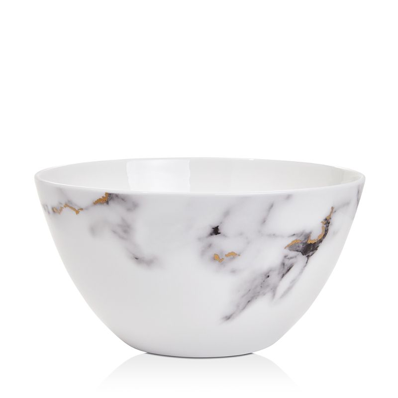 Prouna Marble Small Vegetable Bowl In Venice Fog