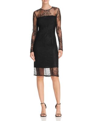 donna karan lace dress