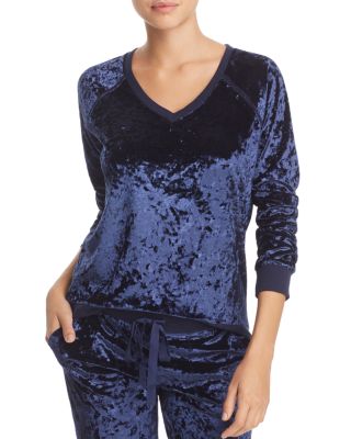 PJ Salvage Crushed Velvet Long-Sleeve 