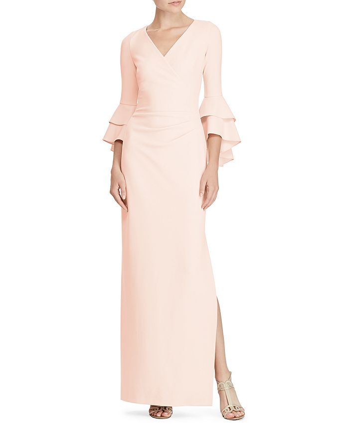 Ralph lauren jersey bell sleeve top gown