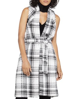 BCBGeneration - Plaid Tweed Vest