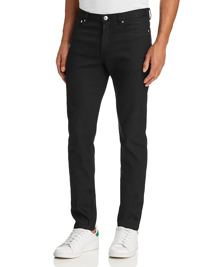 Shop Apc Petit New Standard Slim Fit Jeans In Black