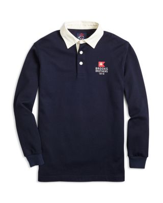Brooks Brothers - Boys' Nautical Rugby Shirt - Big Kid