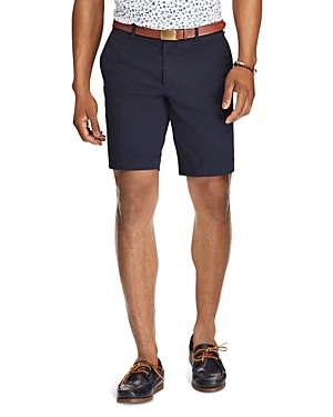 Shop Polo Ralph Lauren 9.5-inch Stretch Slim Fit Twill Shorts In Aviator Navy