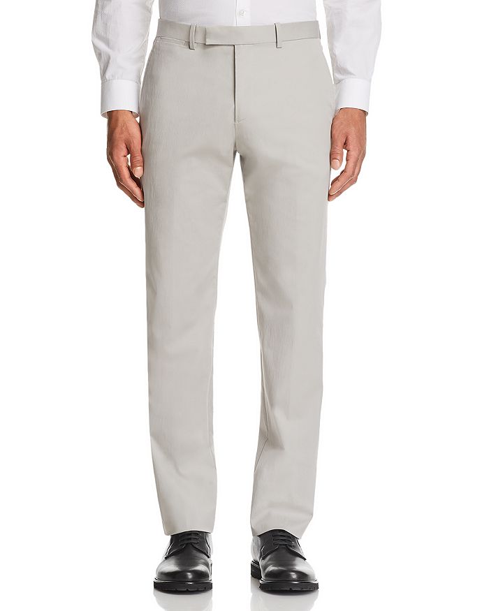 Theory Marlo Cotton Slim Fit Suit Pants | Bloomingdale's