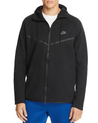 nike tech fleece windrunner hoodie black