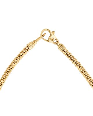 Caviar Gold Collection 18K Gold Necklace, 16"