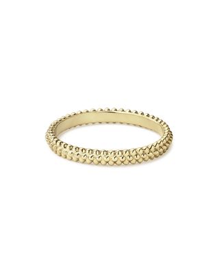 Caviar Gold Collection 18K Gold Micro-Beaded Ring