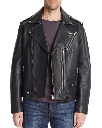 Joe's Jeans Leather Biker Jacket | Bloomingdale's