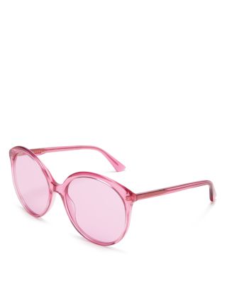 gucci 59mm round sunglasses