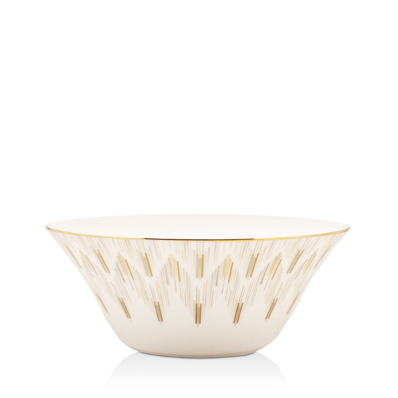Prouna Luminous Serving Bowl In Gold
