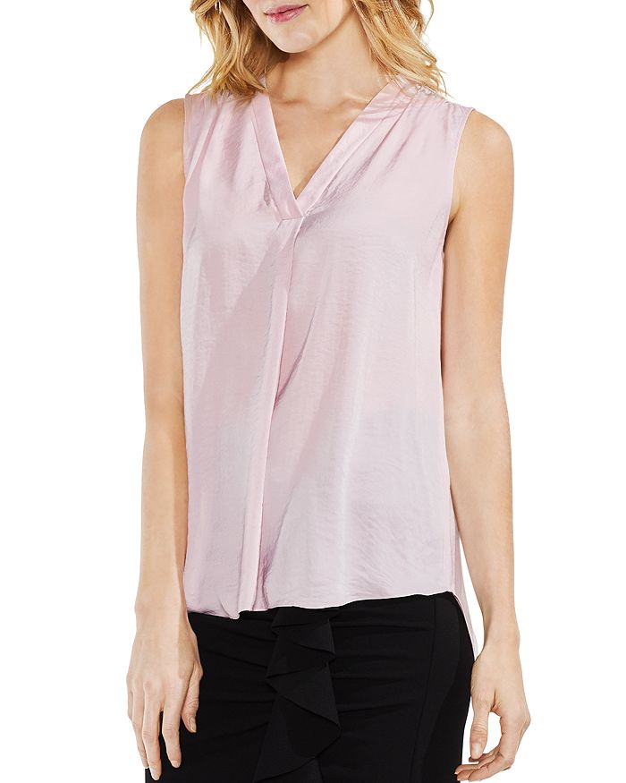 VINCE CAMUTO SHIRRED HIGH/LOW TANK,9199145