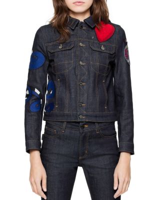 zadig and voltaire jean jacket