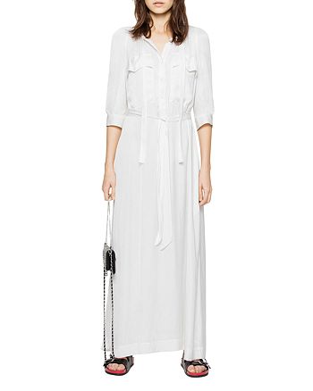 Zadig & Voltaire Remedy Satin Maxi Dress | Bloomingdale's