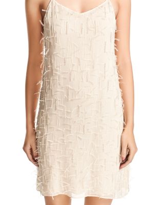 haute hippie lace slip dress Shona Joy - Lustre Lace Slip Mini Dress - Ivory