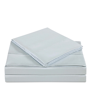 Charisma Solid Wrinkle-free Sheet Set, Queen In Dawn Blue