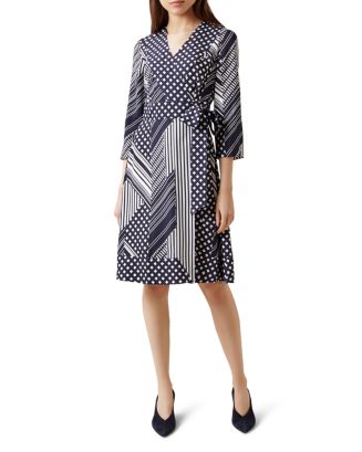 HOBBS LONDON Mimi Printed Belted Dress main image 1