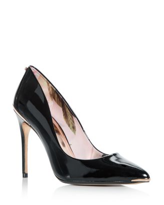 Ted Baker Women's Kaawa Patent Leather Pointed Toe Pumps | Bloomingdale's