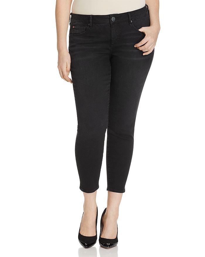 Shop Slink Jeans Slim Ankle Jeans In Black