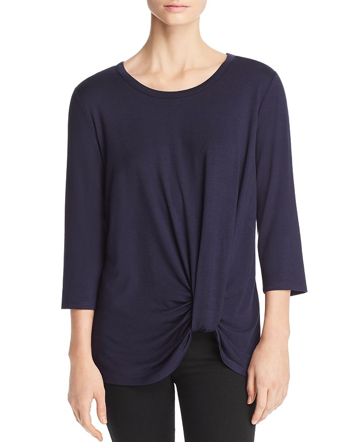 Kim & Cami Cinched-Front Top | Bloomingdale's