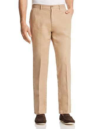 BOSS Hugo Boss BOSS Crigan Linen Regular Fit Pants | Bloomingdale's