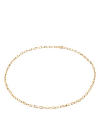 DY Madison&reg; Thin Chain Necklace in 18K Yellow Gold, 36"