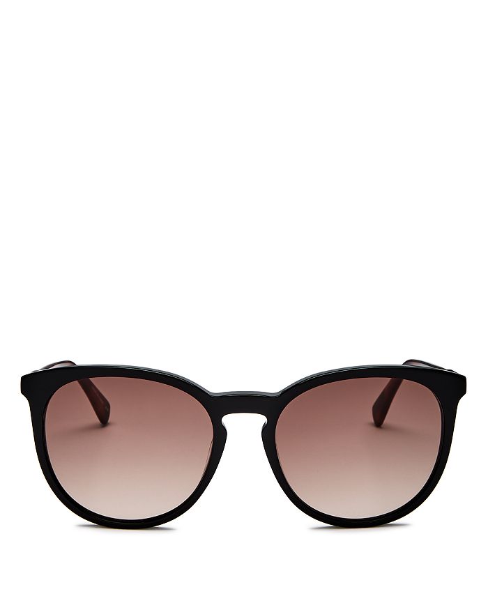 Longchamp 56mm round best sale sunglasses