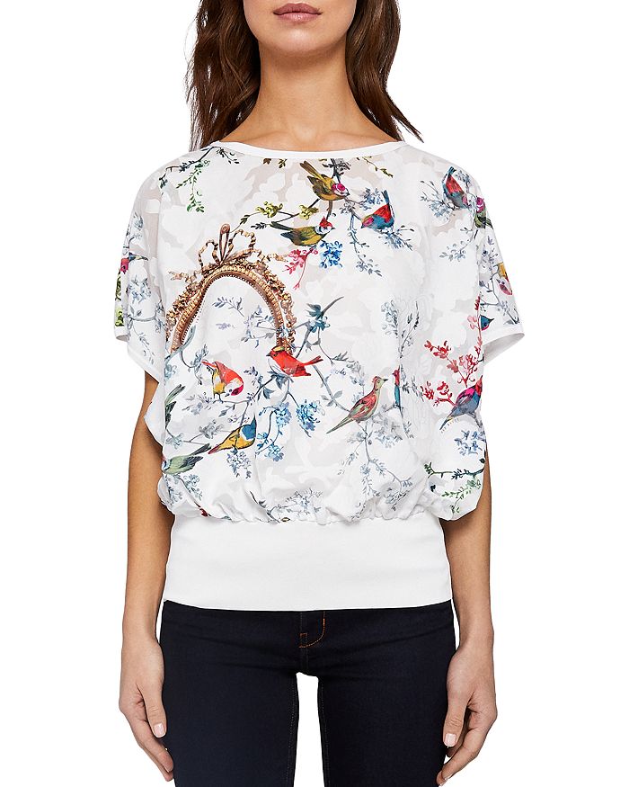 Ted baker opulent fauna dress online