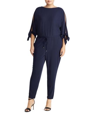 split sleeve jumpsuit