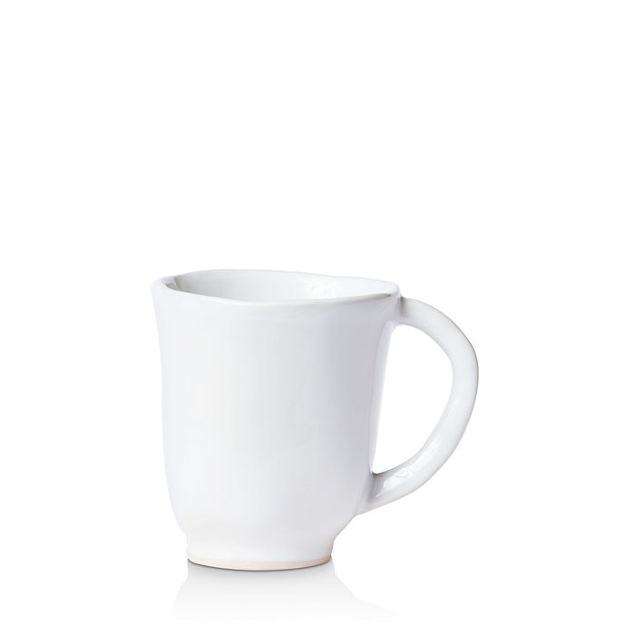 Vietri Aurora Stoneware Mug In White
