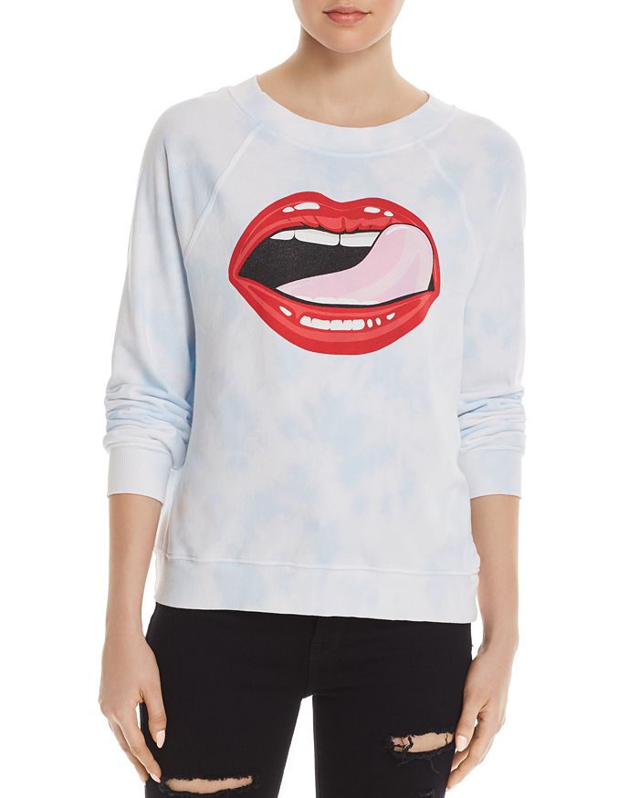 Wildfox tie sales dye sweatshirt